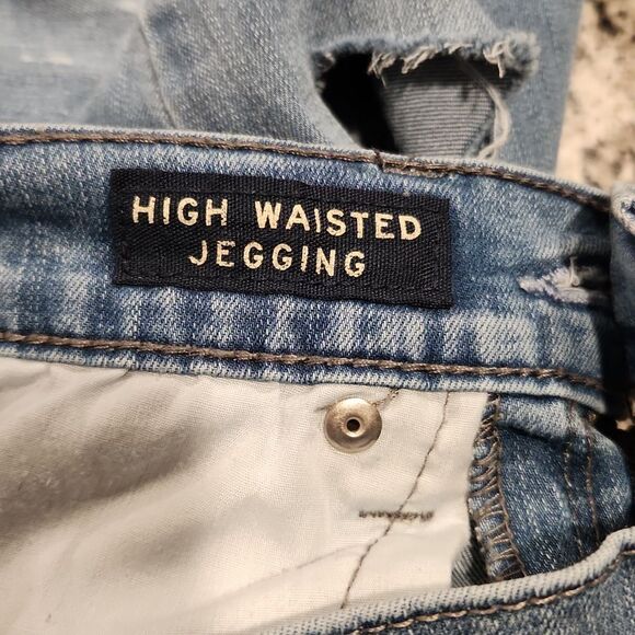 Aeropostal high waisted jegging jeans size 2 short - Picture 5 of 6